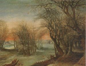 Denys Van Alsloot Winter Landscape (mk05) china oil painting image